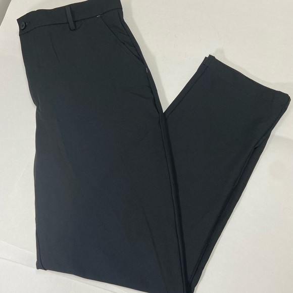 Men's Black Devin Coollite Stretch Pants / Dress Pants 36/30 - Picture 5 of 8